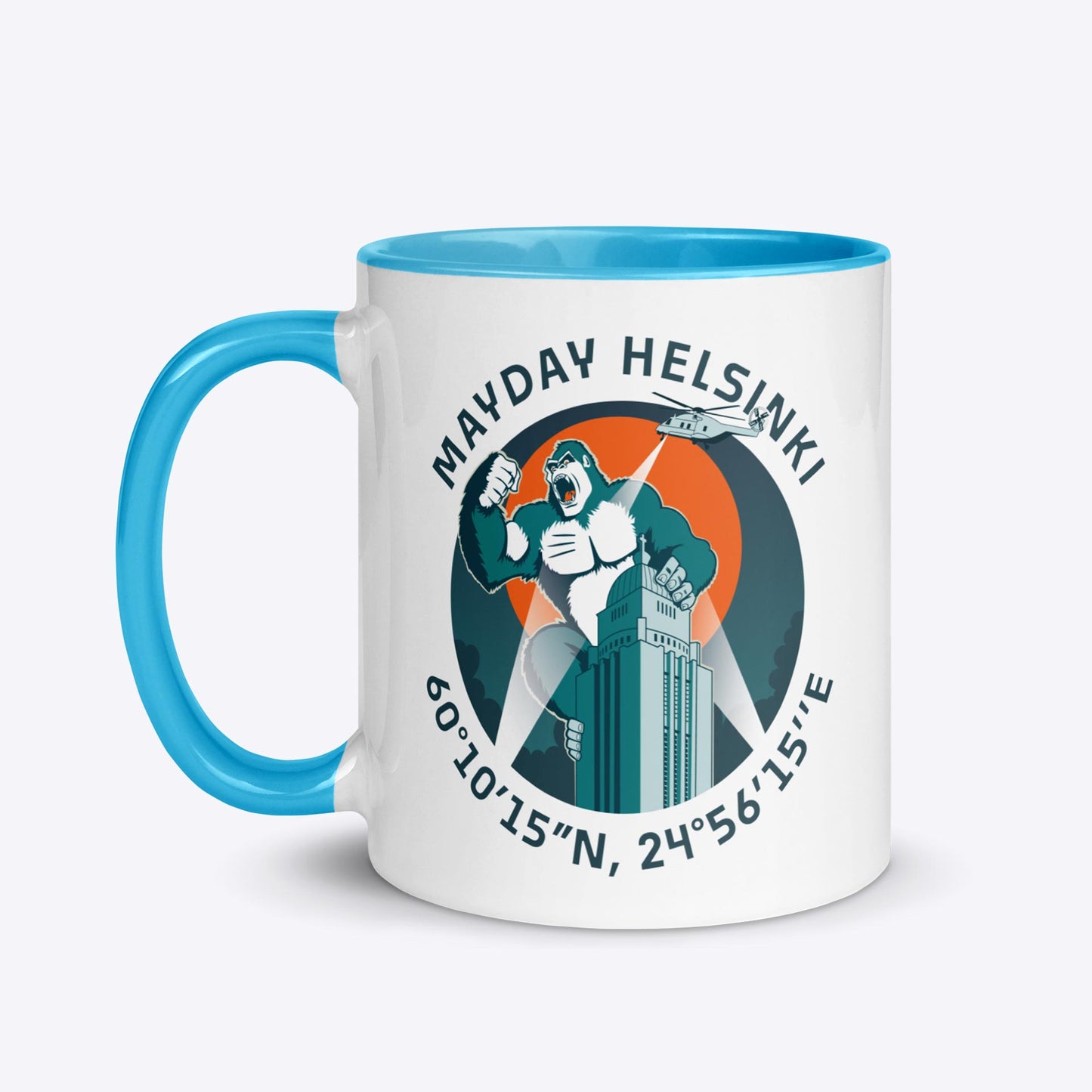 Kallio Church - Mug with Color Inside