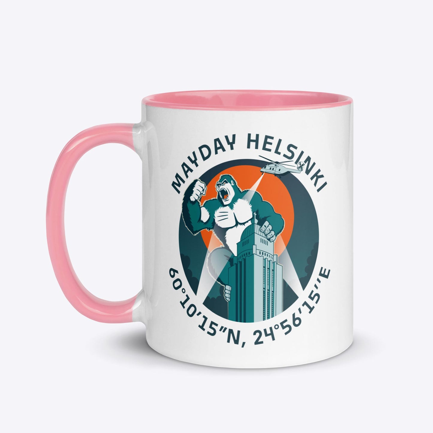 Kallio Church - Mug with Color Inside