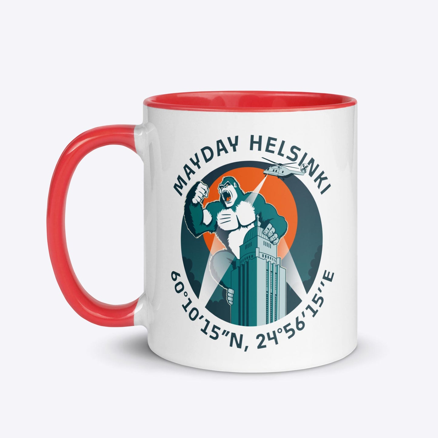 Kallio Church - Mug with Color Inside