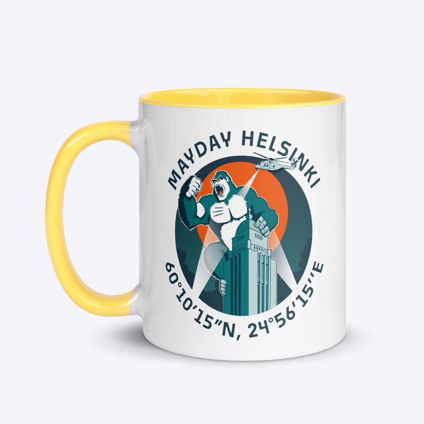 Kallio Church - Mug with Color Inside