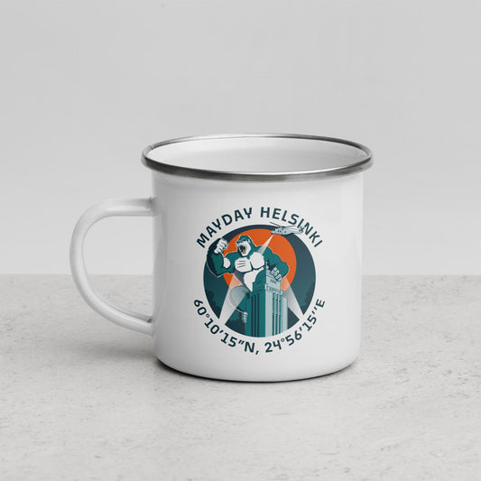 King Kong Helsinki - Enamel Mug